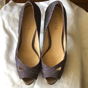 Guess platform stilettos